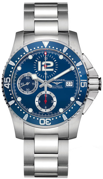 Longines Watch HydroConquest Mens L3.644.4.96.6 Watch | Jura Watches