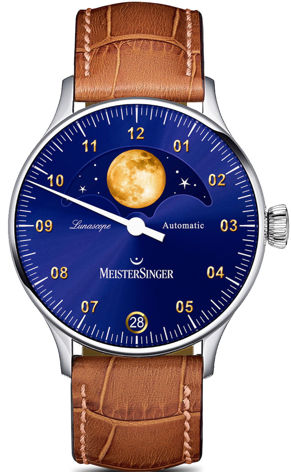Photos - Wrist Watch MeisterSinger Watch Lunascope MS-312 