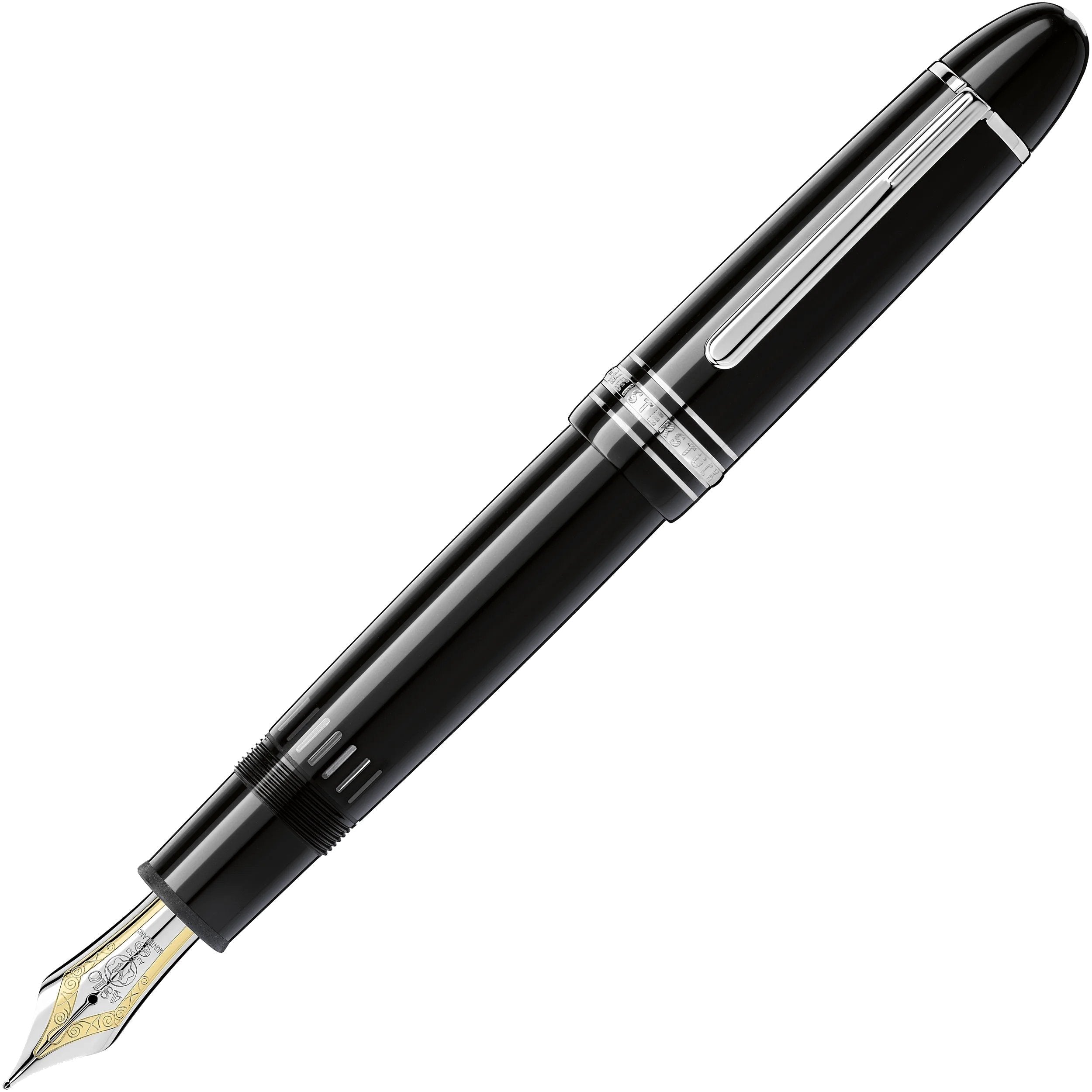 Montblanc Writing Instrument Meisterstuck Platinum Coated 149 Fountain Pen | Silver