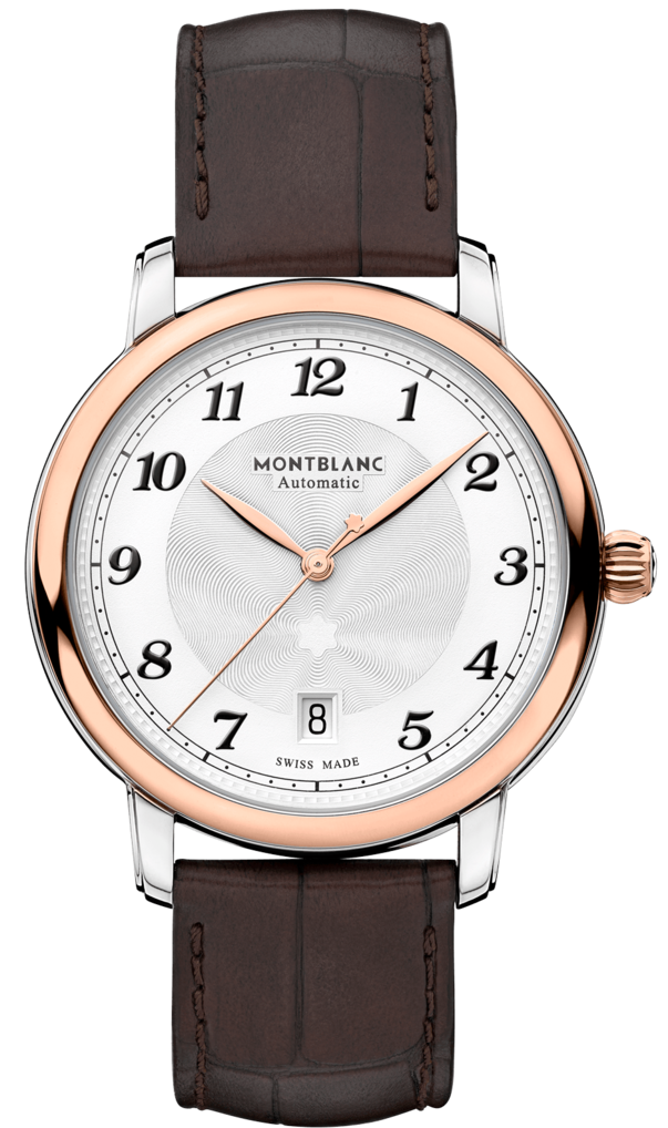 Photos - Wrist Watch Mont Blanc Montblanc Watch Star Legacy Automatic Date - Silver MNTB-100 