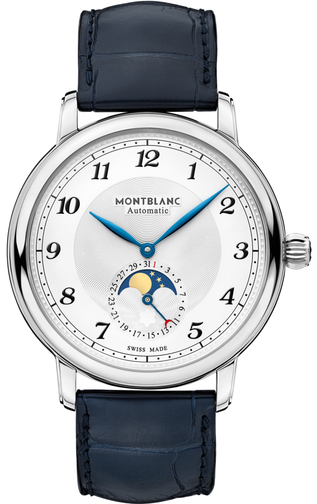 Photos - Wrist Watch Mont Blanc Montblanc Watch Star Legacy Moonphase D MNTB-118 