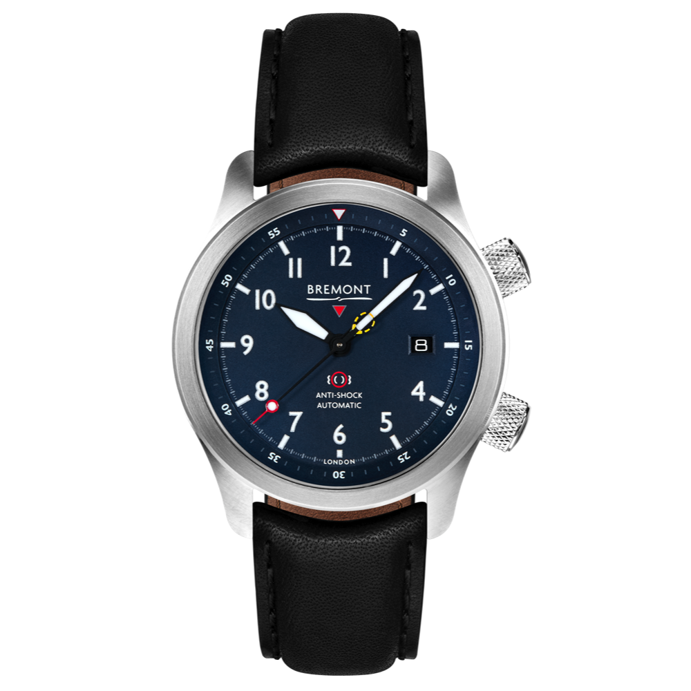 Photos - Wrist Watch Custom Bremont Watch MBII  Stainless Steel Blue Dial with Titanium Barrel & 