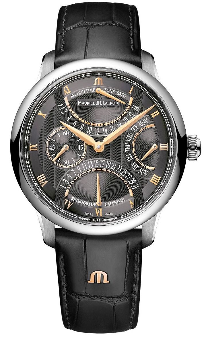 Photos - Wrist Watch Maurice Lacroix Watch Masterpiece Triple Retrograde Cotes de Geneve ML-163 