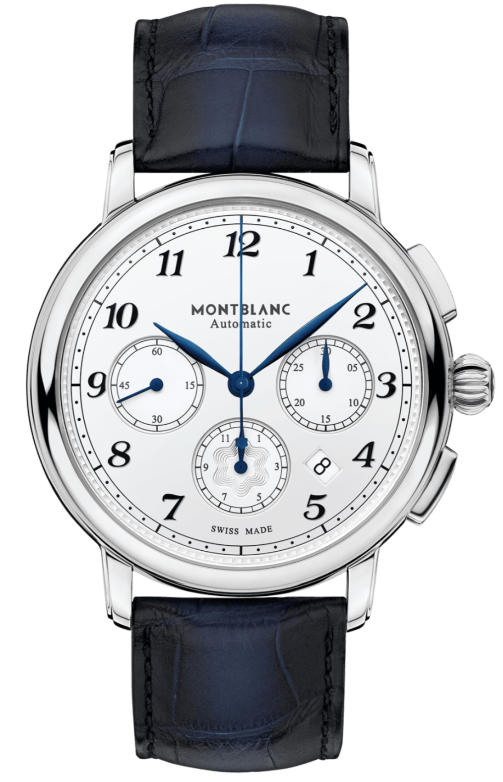 Photos - Wrist Watch Mont Blanc Montblanc Watch Star Legacy Automatic Chronograph - White MNTB-034 