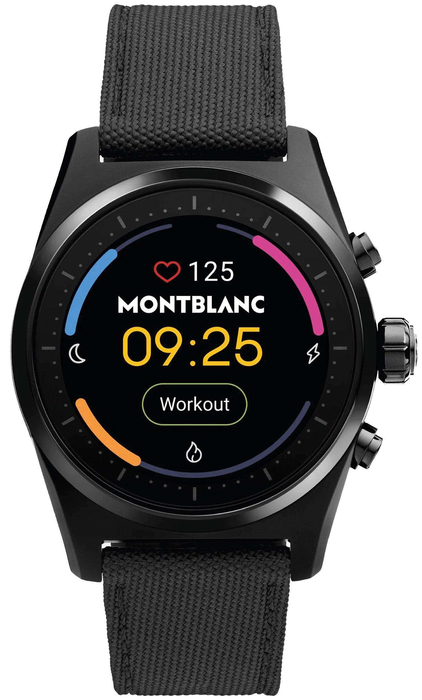 Montblanc Watch Summit Lite Aluminium Black Smartwatch D 128409 Watch ...