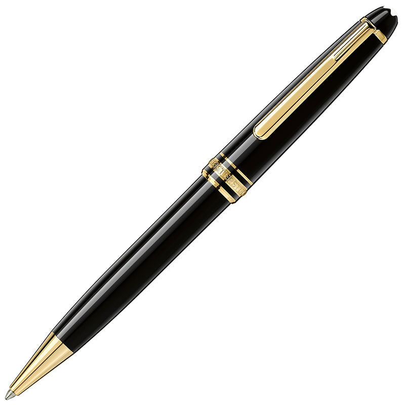 Montblanc Writing Instrument Meisterstuck Gold-Coated Classique Ballpoint Pen | Silver