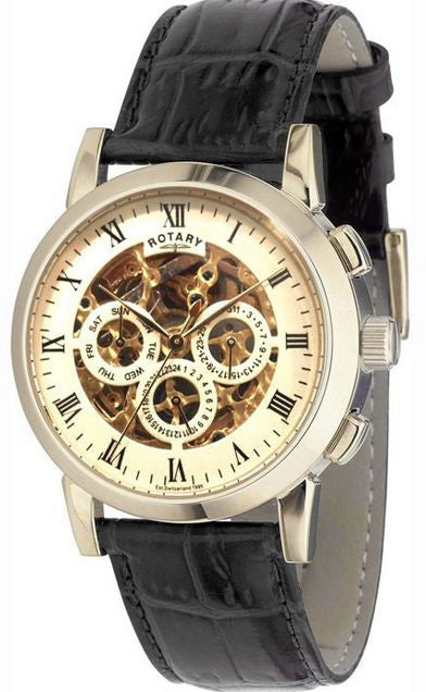 Rotary Watch Gents Skeleton Strap GS02375/01 Watch | Jura Watches