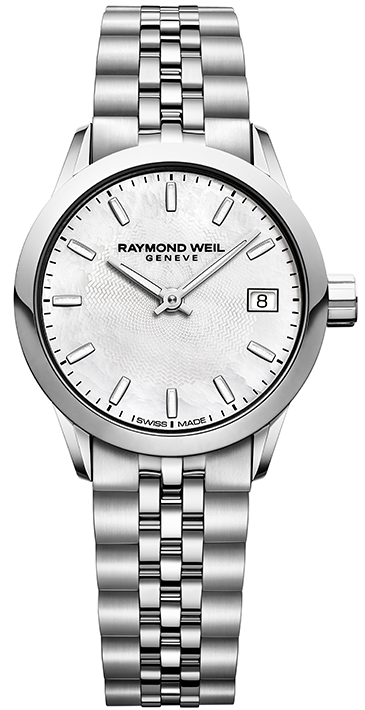 Photos - Wrist Watch Raymond Weil Watch Freelancer Ladies - White RW-1339 