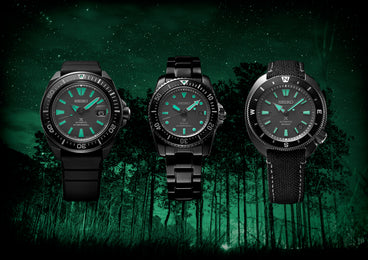 Seiko Watch Prospex Black Series Night Vision King Samurai Limited Edition  SRPH97K1 Watch | Jura Watches