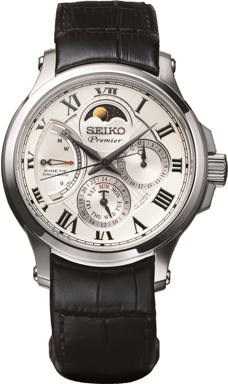 Seiko Watch Premier Moonphase SRX007P1 Watch | Jura Watches