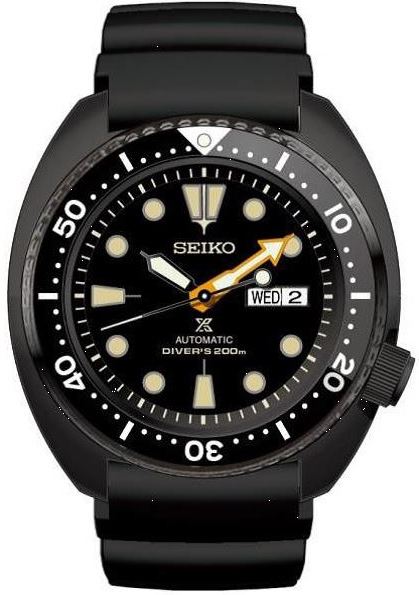 Seiko Watch Prospex Sea Black Series Limited Edition D Supplier Model No:  SRPC49K1 Watch | Jura Watches