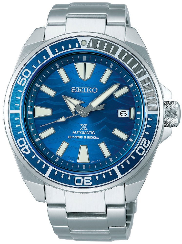 Seiko Watch Prospex Samurai Save the Ocean Great White Special Edition  SRPD23K1 Watch | Jura Watches