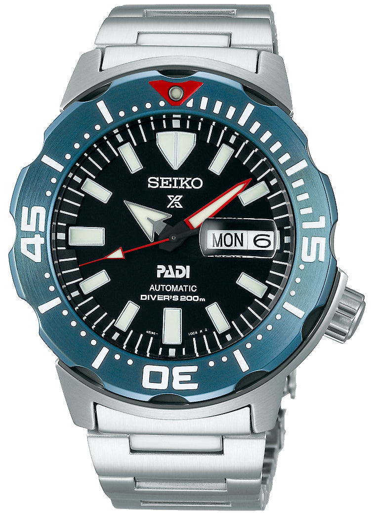 Seiko Watch Prospex PADI Monster Scuba Diver Special Edition SRPE27K1 Watch  | Jura Watches