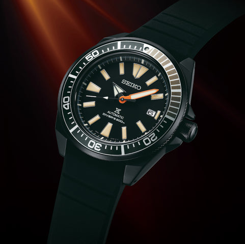 Seiko Watch Prospex Black Series Samurai Limited Edition SRPH11K1 Watch |  Jura Watches