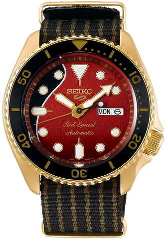 Seiko Watch 5 Sports Brian May Red Special II Limited Edition D SRPH80K1  Watch | Jura Watches