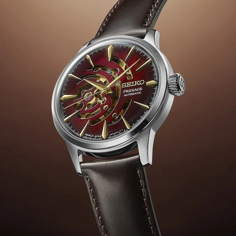 Seiko Presage Watch Cocktail Time Red Brick Limited Edition SSA457J1 Watch  | Jura Watches