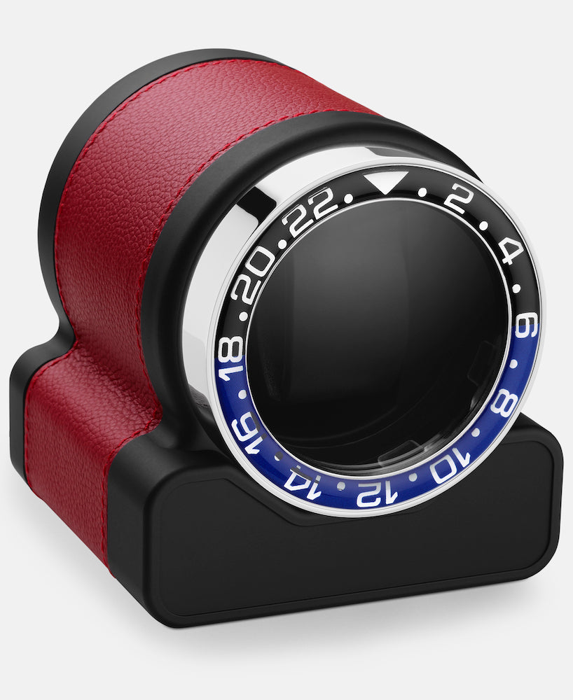 Photos - Watch Box / Winder Tempo Scatola del  Watch Winder Rotor One Red Batman Bezel - Black SCDT-028 