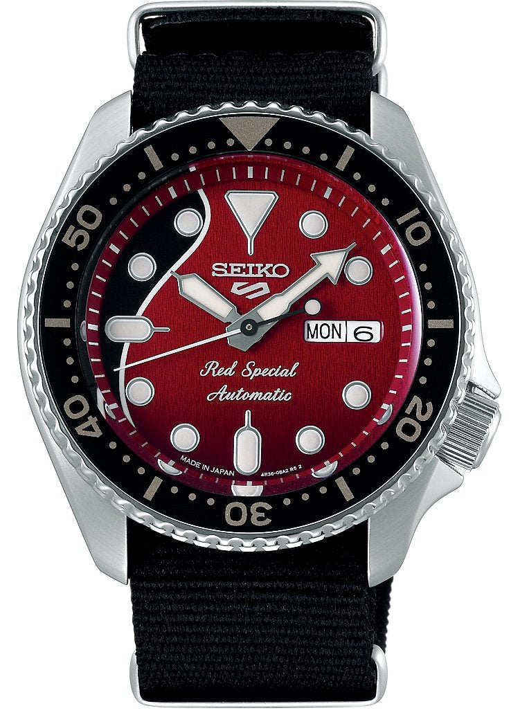 Seiko Watch 5 Sports Brian May Limited Edition SRPE83K1 Watch | Jura Watches