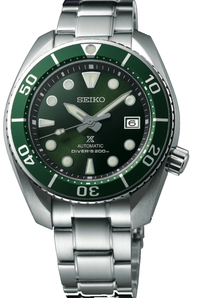 Seiko Watch Prospex Sumo Diver Green Mens