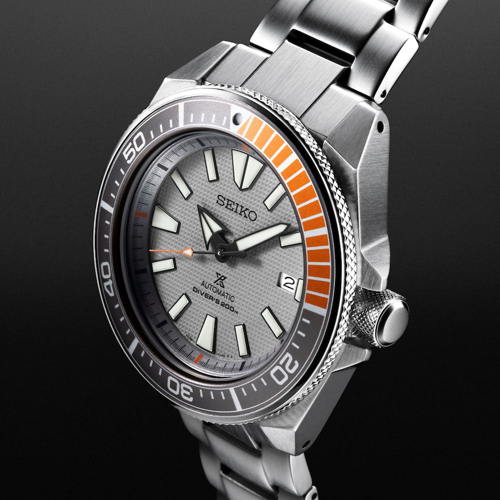 Seiko Watch Prospex Dawn Grey Samurai Limited Edition SRPD03K1 Watch | Jura  Watches