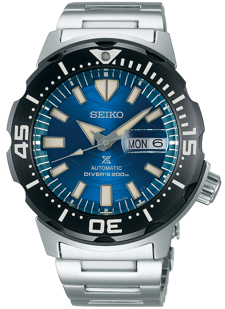 Seiko Watch Prospex Monster Save The Ocean SRPE09K1 Watch | Jura Watches
