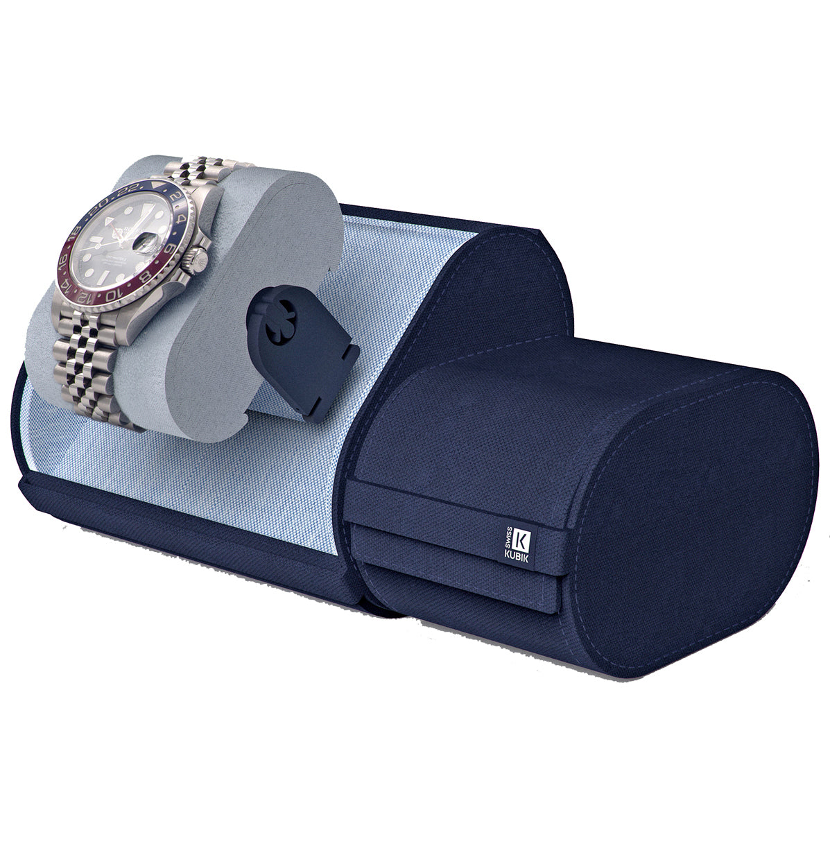 Swiss KubiK Watch Winder Travelbox Blue TRAVELBOX BLUE Watch Winder ...