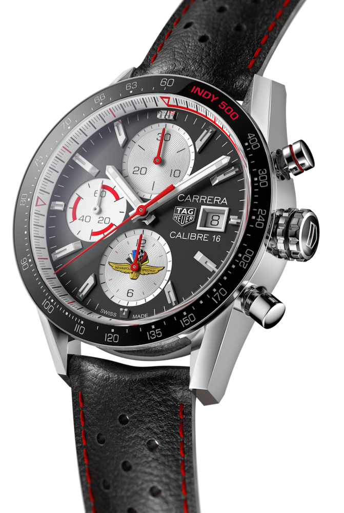 TAG Heuer Watch Carrera Calibre 16 Chronograph Indy 500 Limited Edition   Watch | Jura Watches