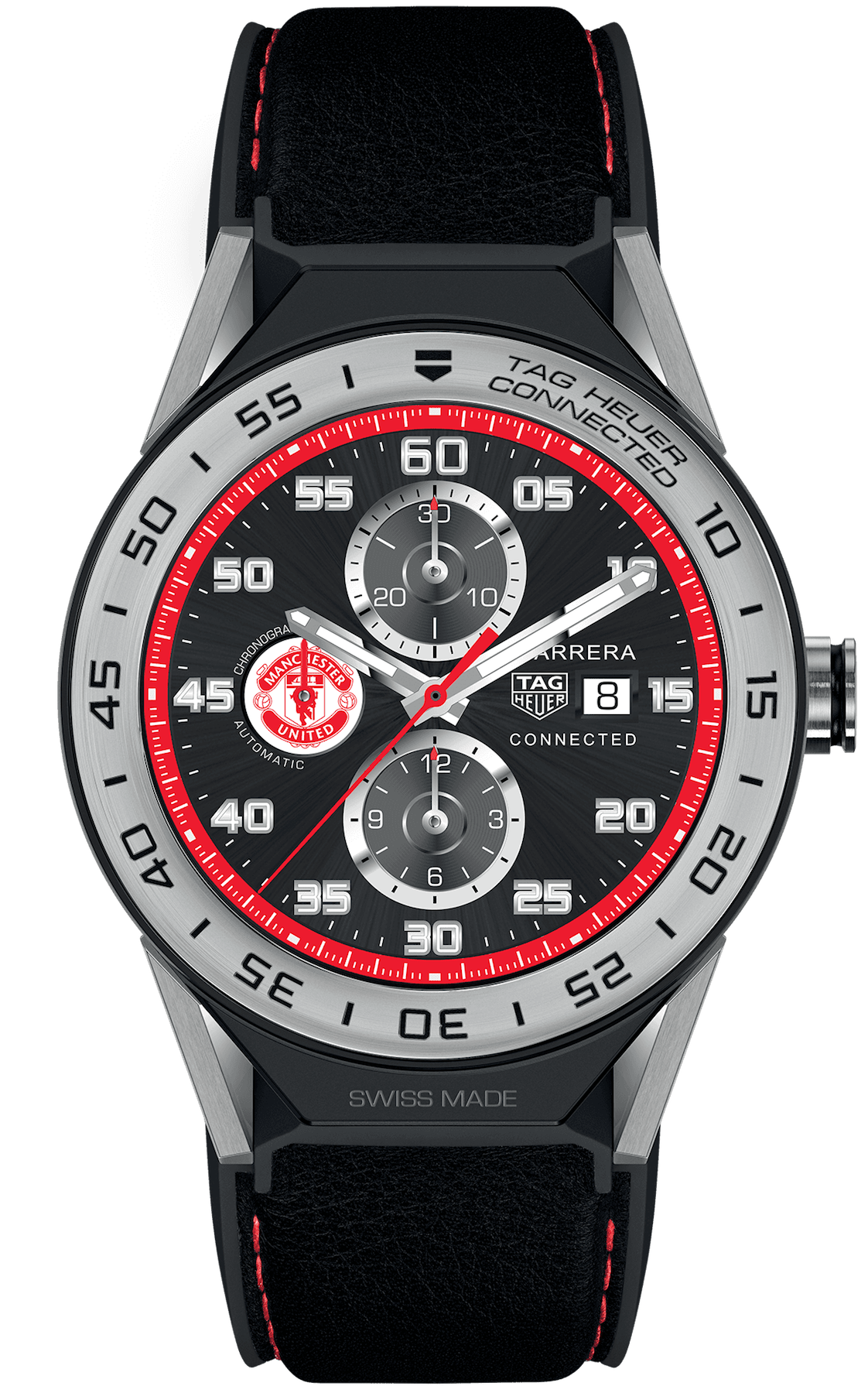TAG Heuer Watch Connected Modular 45 Manchester United Special Edition Smartwatch SBF8A8029.11EB0148 Watch Jura Watches