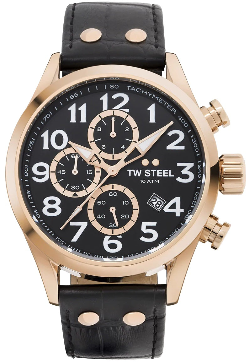 Photos - Wrist Watch TW Steel Watch Volante Rose Gold D TW-653 