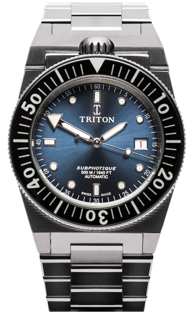 Triton Watch Subphotique Antlantic Blue TR-01