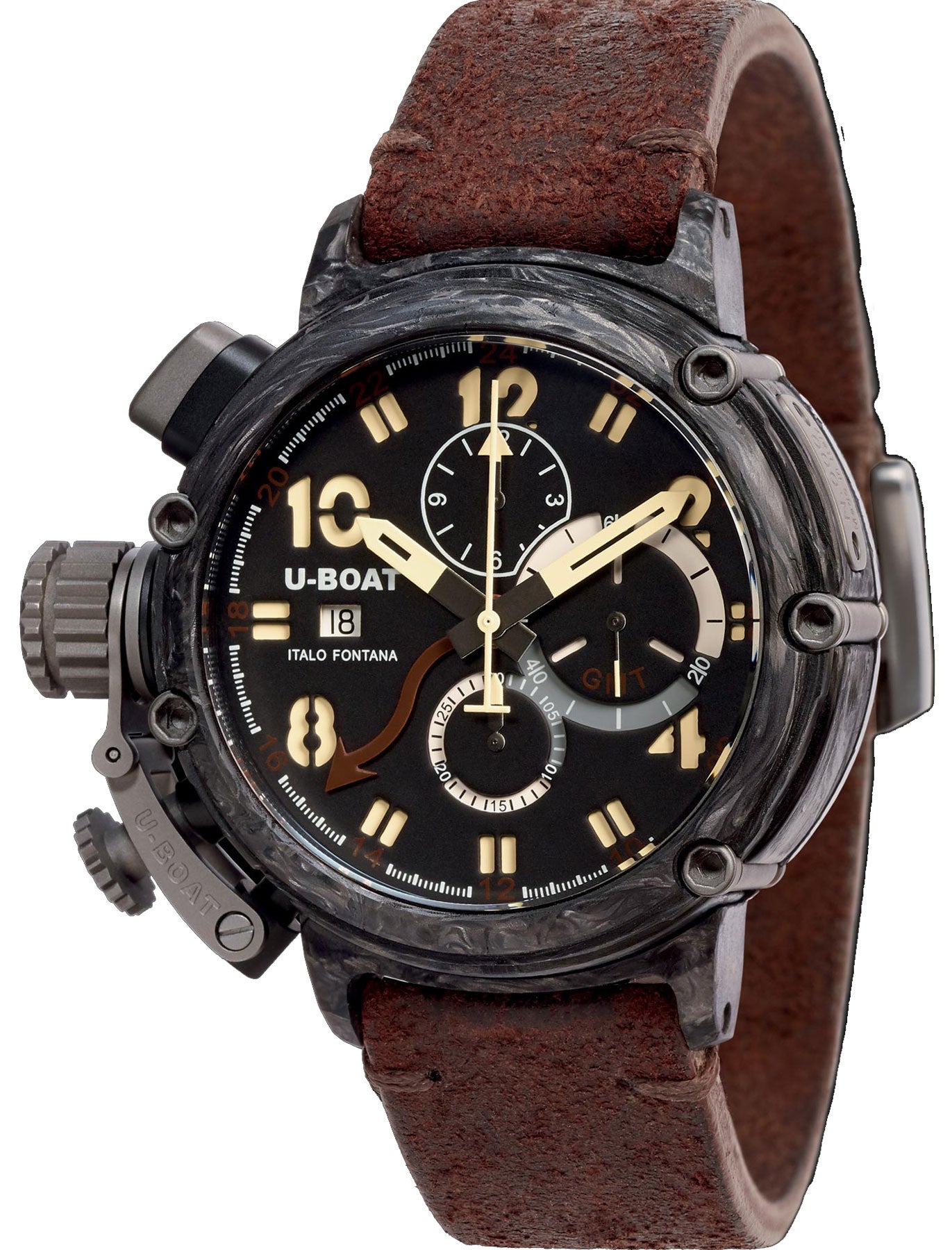 Часы лодка. Часы u-Boat Chimera. Uboat Chimera часы. Наручные часы u-Boat u-51 Chrono Black & Bronze. Часы u-Boat Italo Fontana Limited Edition.