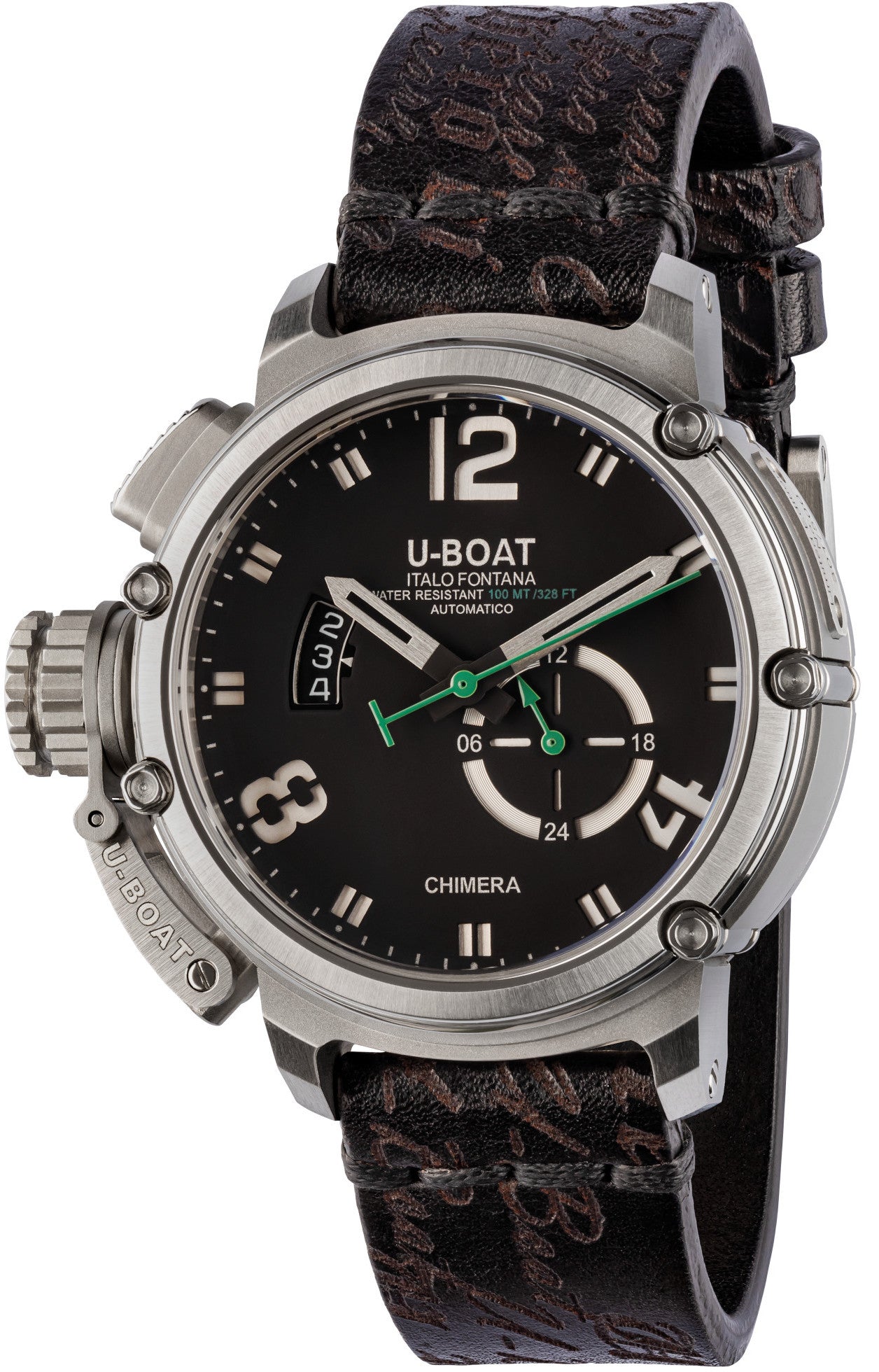 Photos - Wrist Watch U-Boat Watch Chimera Green Steel Limited Edition D UB-1008 