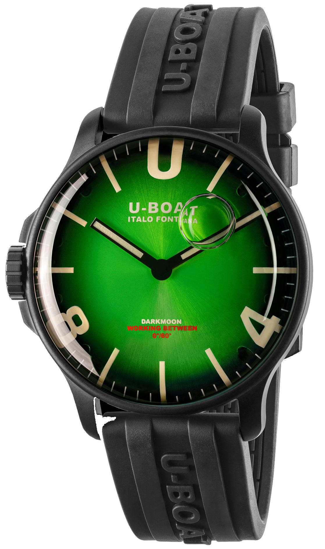Photos - Wrist Watch U-Boat Watch Darkmoon 44 Noble Green IPB D - Green UB-996 