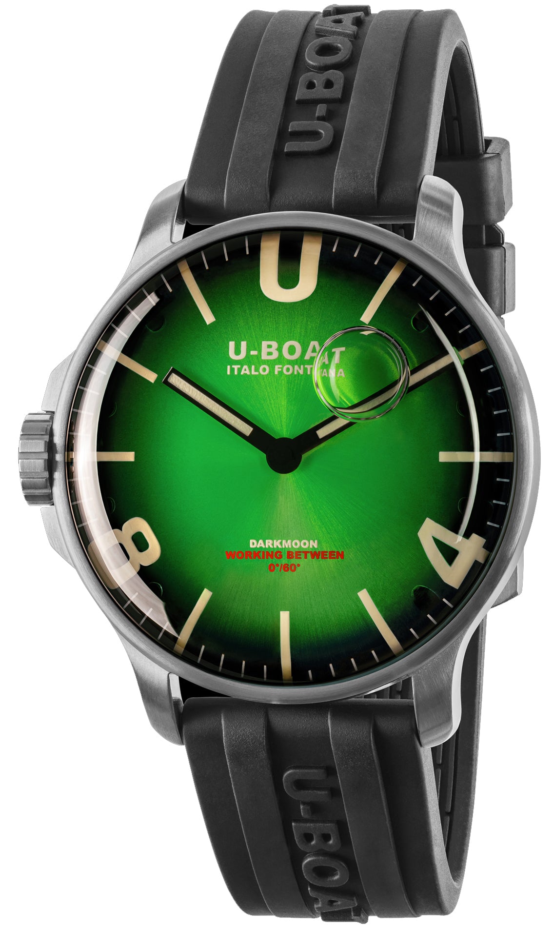 Photos - Wrist Watch U-Boat Watch Darkmoon 44 Noble Green SS D - Green UB-1000 