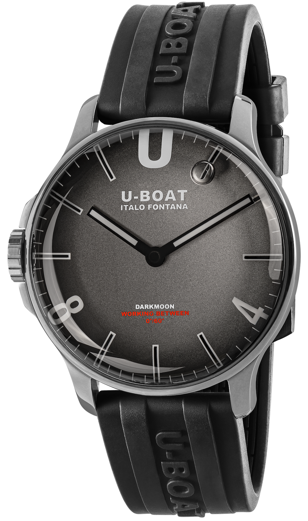 Photos - Wrist Watch U-Boat Watch Darkmoon 44 Grey D - Grey UB-1050 