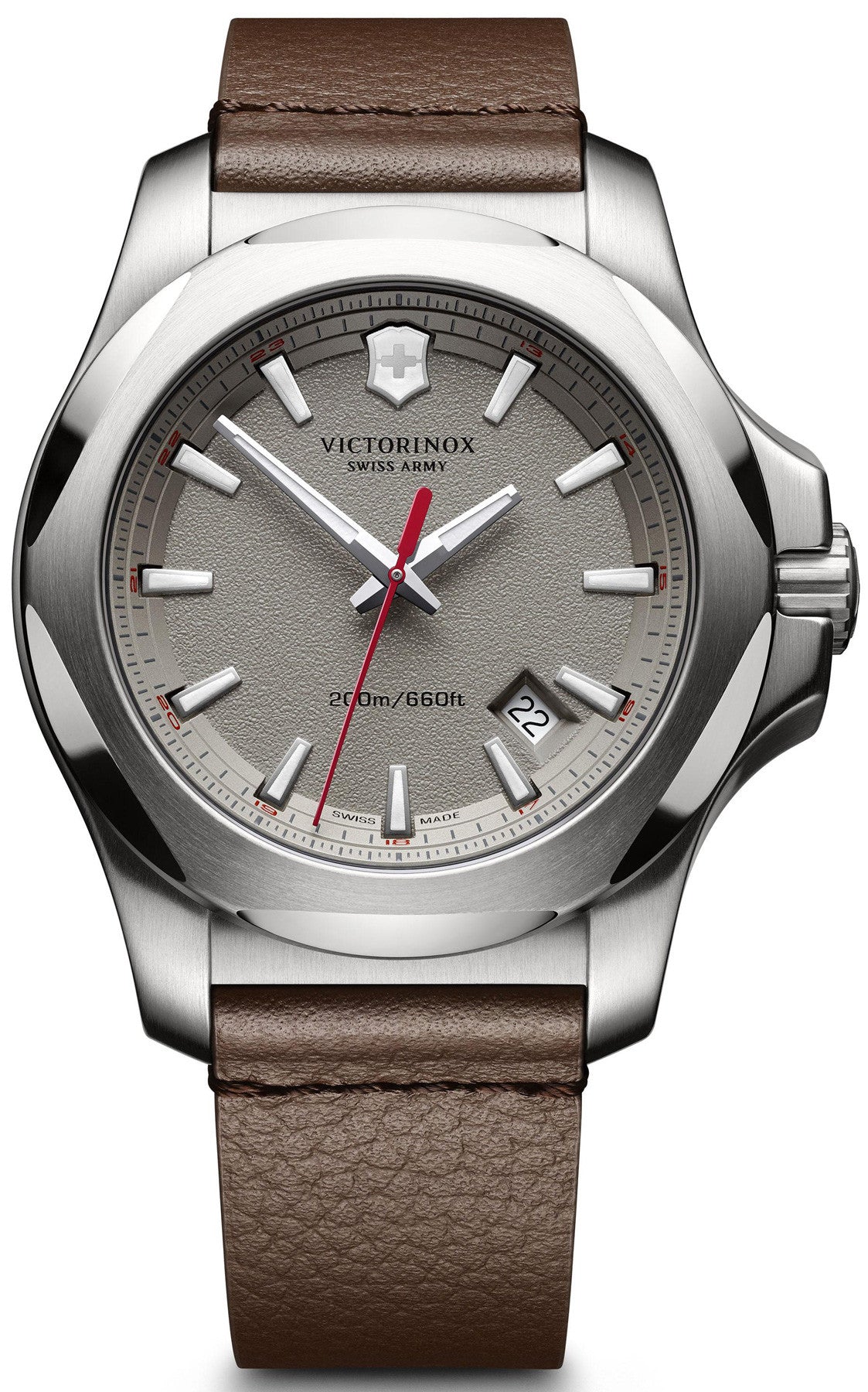 Victorinox Swiss Army Watch I.N.O.X. Leather D