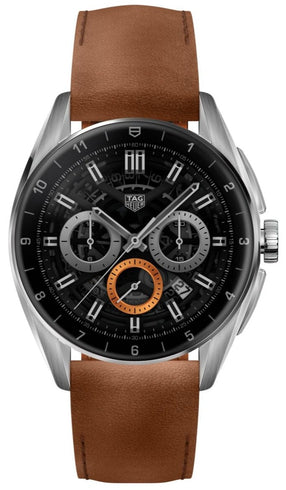 TAG Heuer Watch Connected Calibre E4 42 Brown Leather