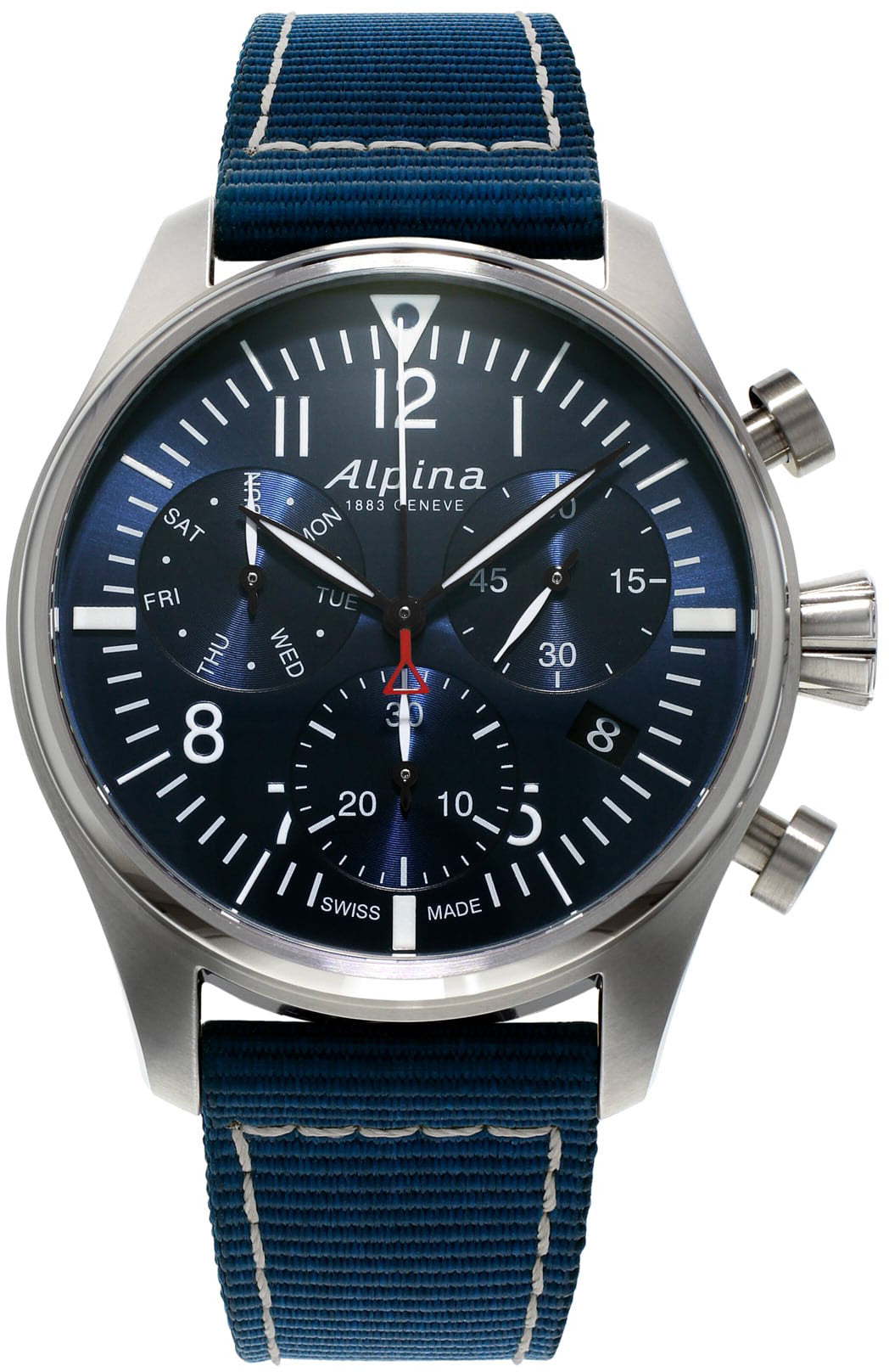 Photos - Wrist Watch Alpina Watch Startimer Pilot Chronograph Quartz D ALP-266 