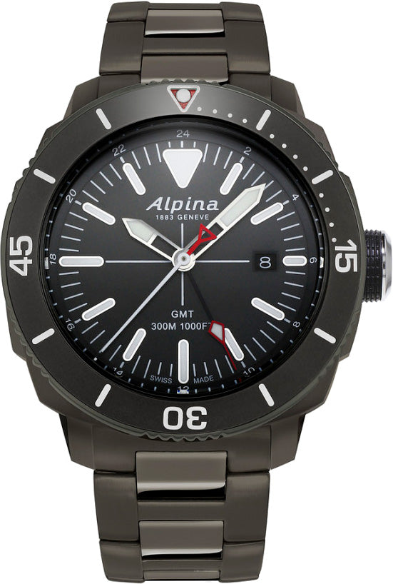 Photos - Wrist Watch Alpina Watch Seastrong GMT D ALP-312 