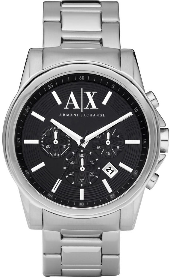 Photos - Wrist Watch Armani Exchange Watch Mens - Black AMX-035 