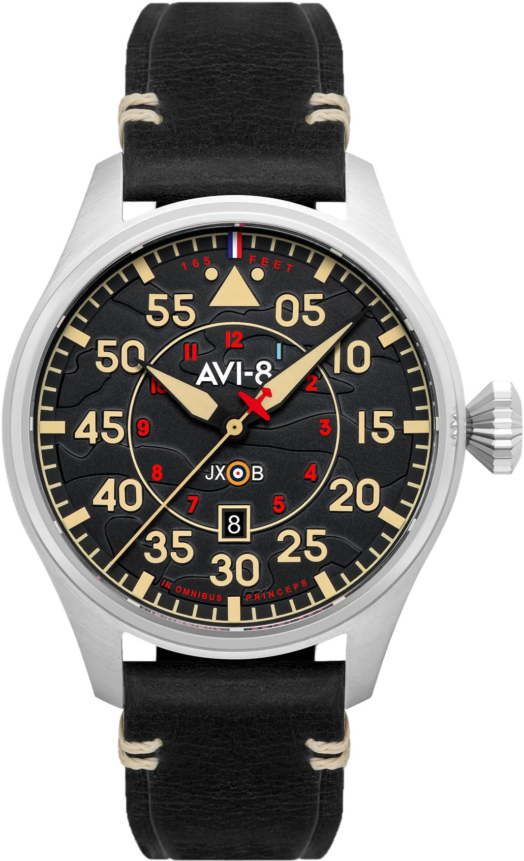 Photos - Wrist Watch AVI-8 Watch Hawker Hurricane Clowes Automatic - Black AV-159 