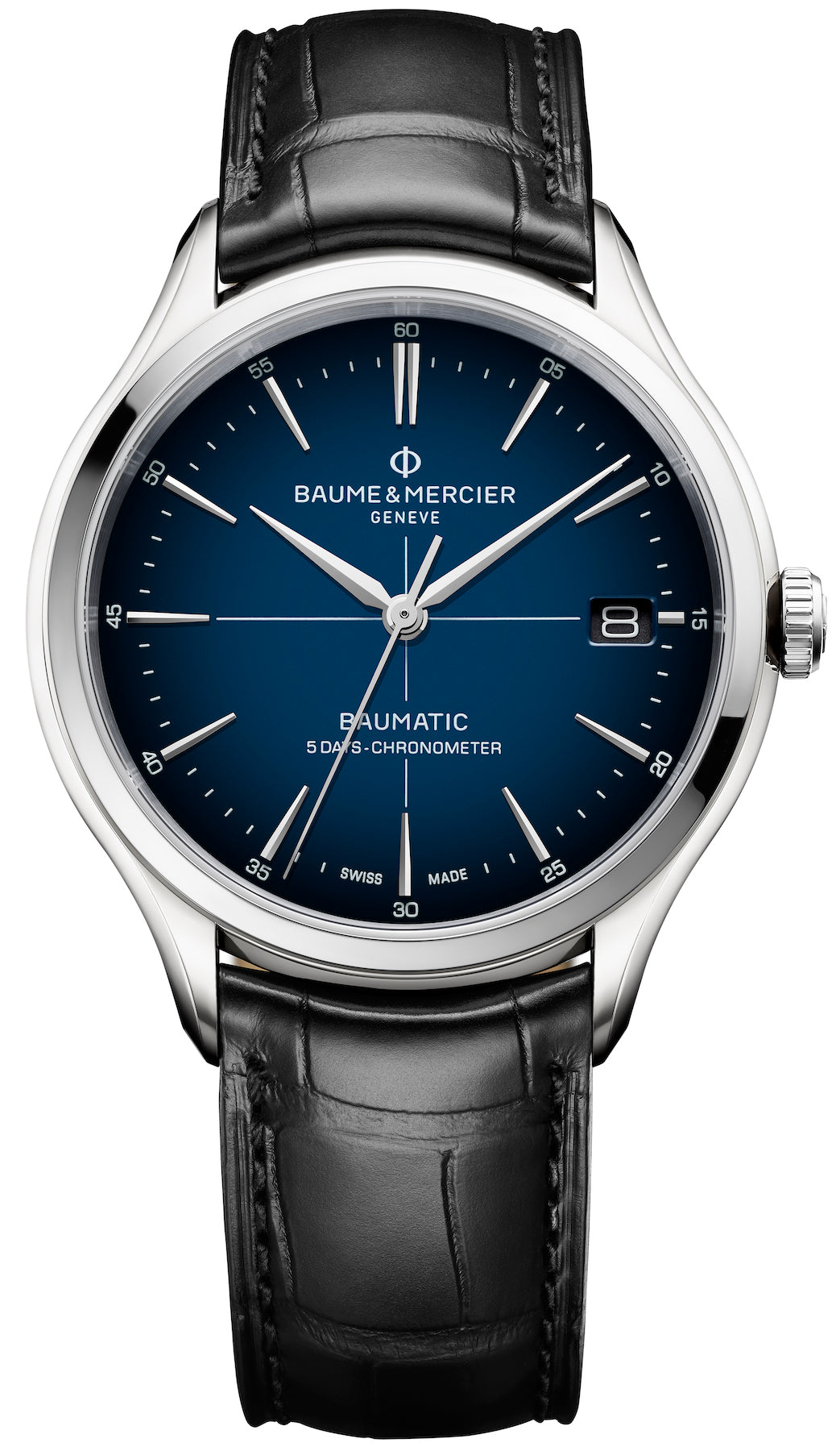 Baume et Mercier Watch Clifton Baumatic Cadran Blue