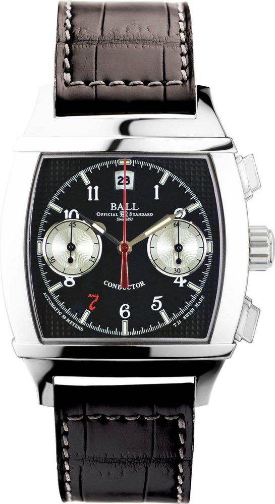 Photos - Wrist Watch Ball Watch Company Vanderbilt Chronograph - Black BL-1019 