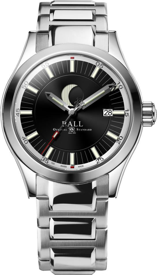 Photos - Wrist Watch Ball Watch Company Engineer II Moon Phase - Black BL-2109 
