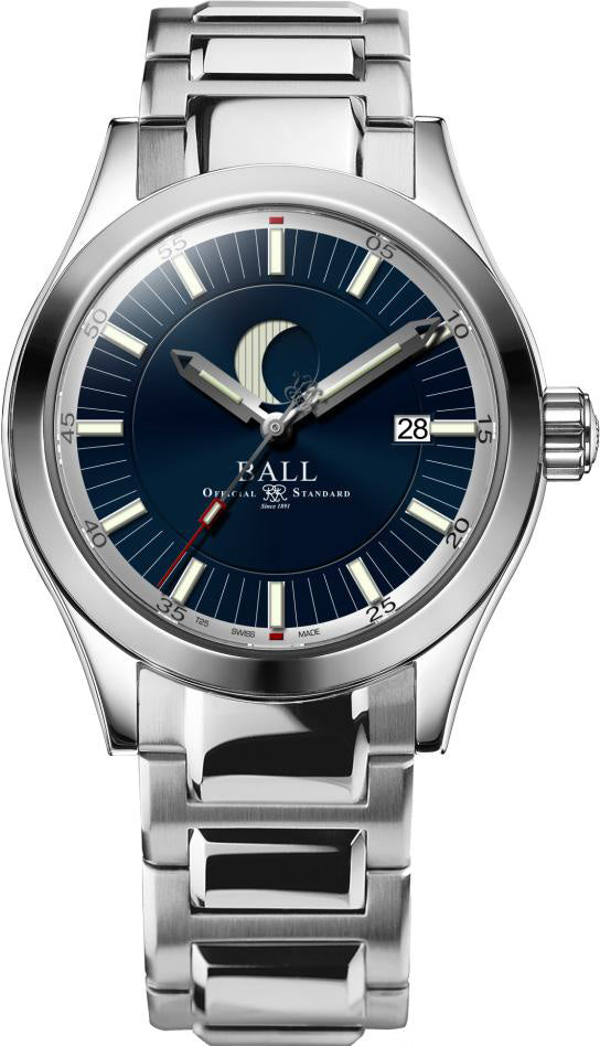 Photos - Wrist Watch Ball Watch Company Engineer II Moon Phase - Blue BL-2110 