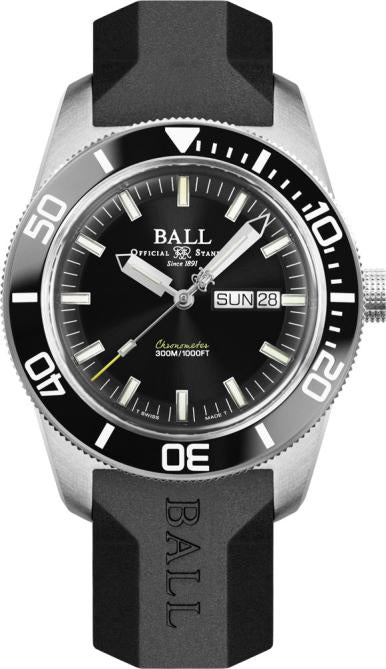 Photos - Wrist Watch Ball Watch Company Engineer Master II Skindiver Heritage - Black BL-2164 