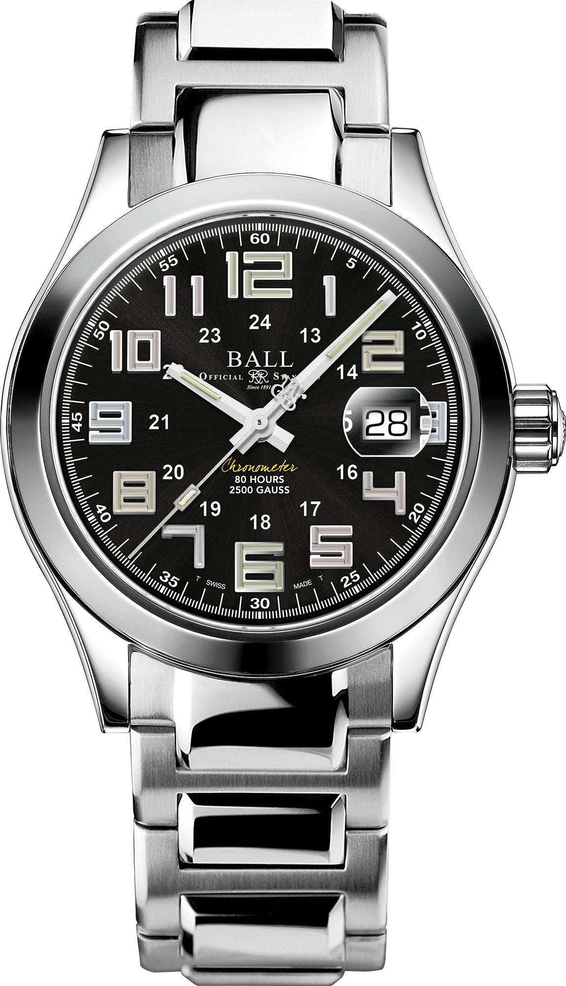 Photos - Wrist Watch Ball Watch Company Engineer M Pioneer Limited Edition - Black BL-2367 