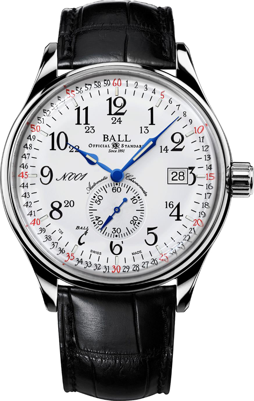 Photos - Wrist Watch Ball Watch Company Trainmaster Railroad Standard 130 Years Limited Edition 