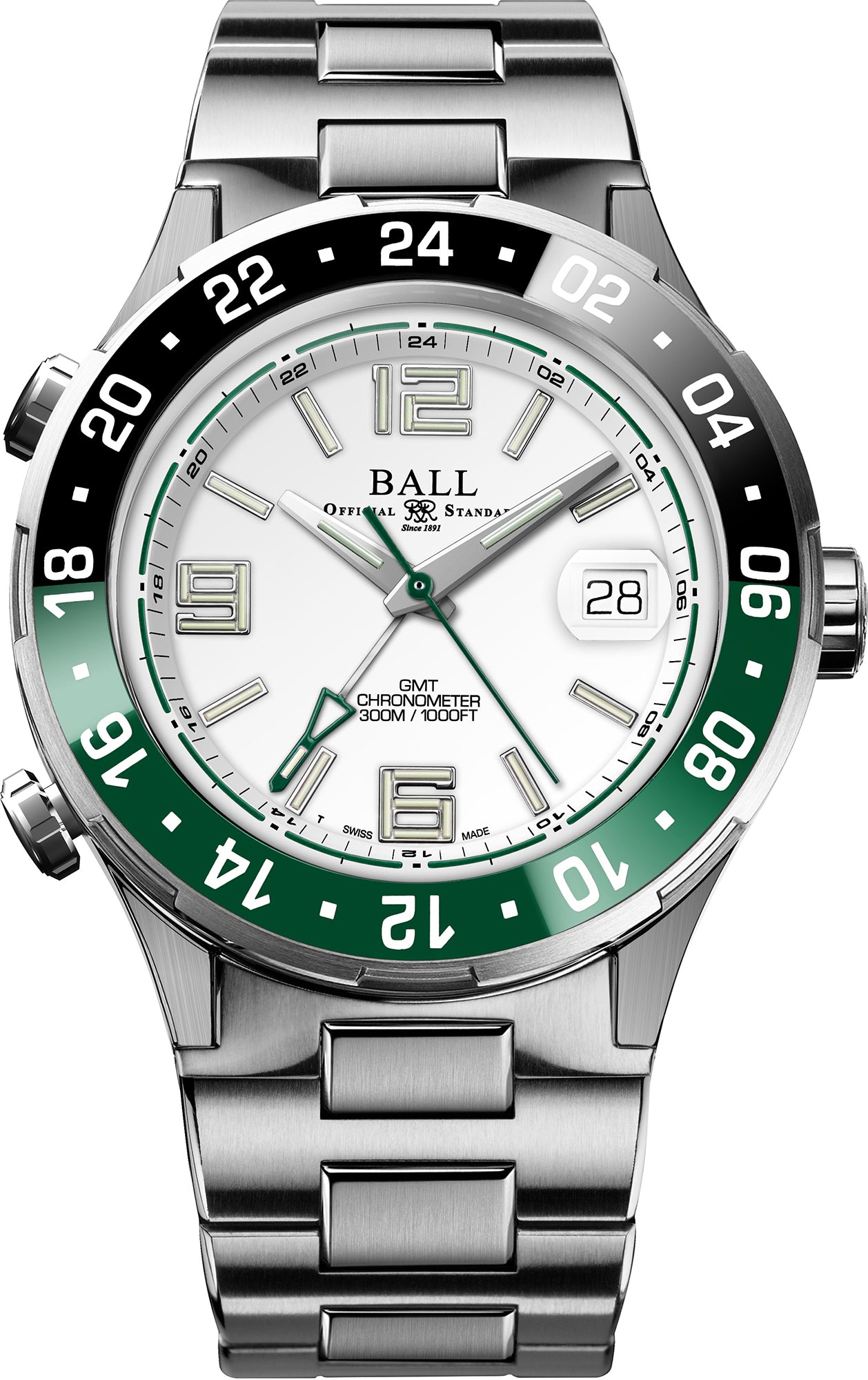 Photos - Wrist Watch Ball Watch Company Roadmaster Pilot GMT Pilot GMT Limited Edition BL-2413 