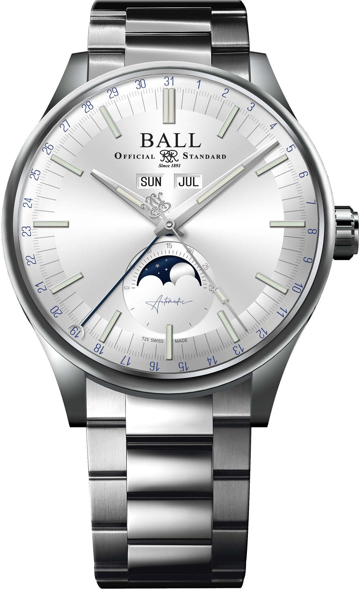 Photos - Wrist Watch Ball Watch Company Engineer II Moon Calendar Limited Edition BL-2477 